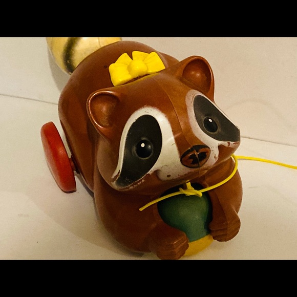 Vintage Fisher Price Raccoon - Picture 3 of 8